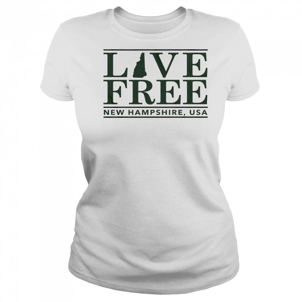 Live Free New Hampshire Bar shirt Women's T-shirt