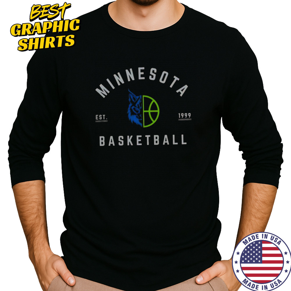 Minnesota Basketball Est 1999 Women’s Sports T-Shirt Long Sleeved