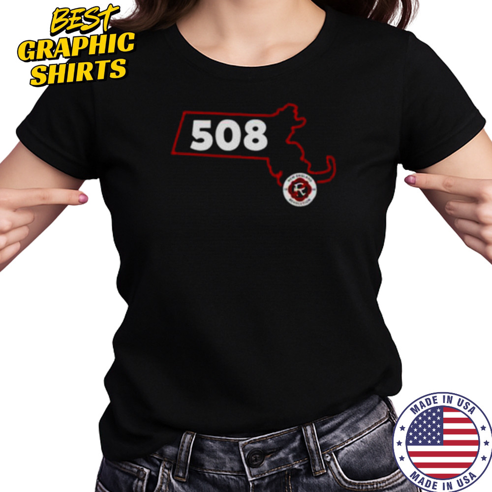 New England Revolution 508 Area Code State shirt Women's T-shirt