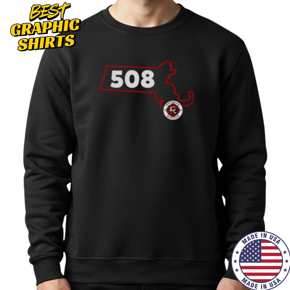 New England Revolution 508 Area Code State shirt Hoodie