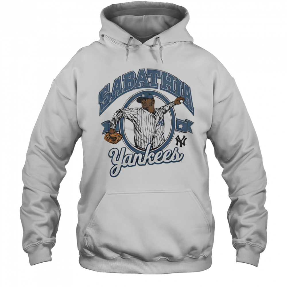 New York Yankees CC Sabathia baseball shirt Hoodie