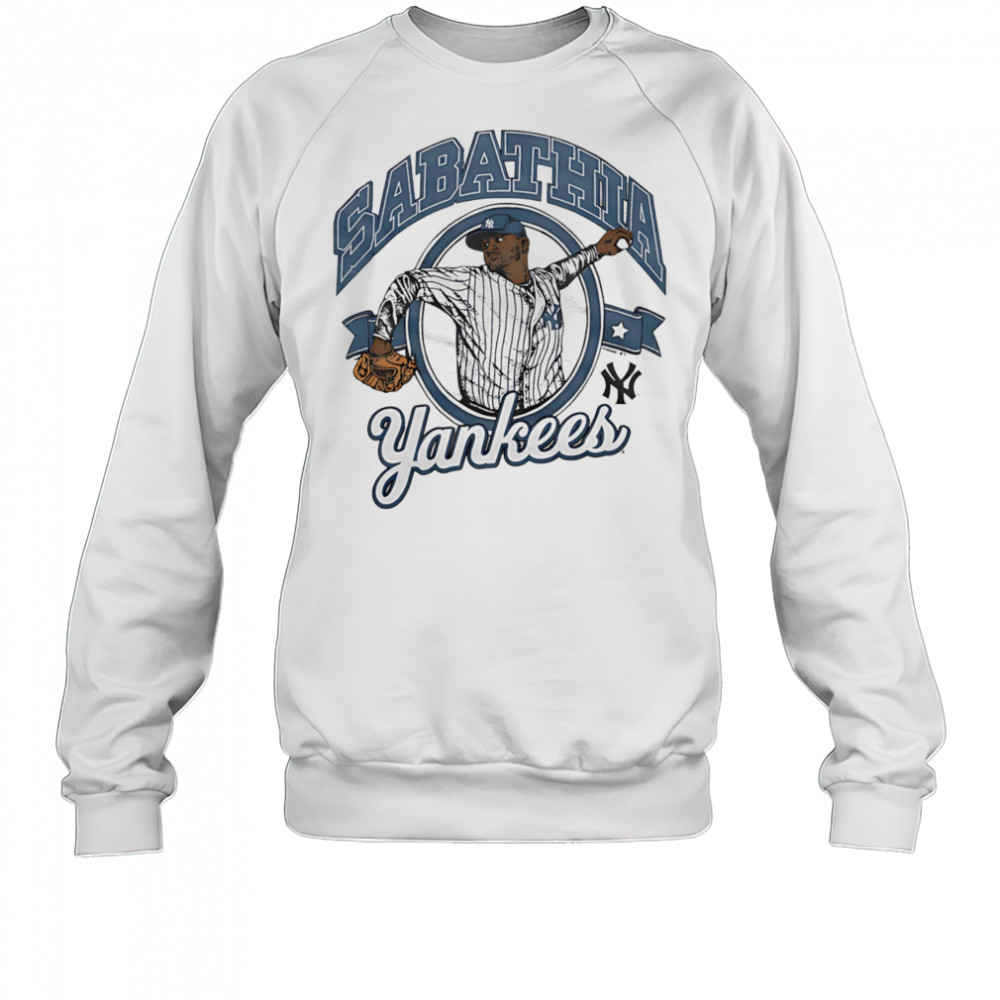 New York Yankees CC Sabathia baseball shirt Sweatshirt