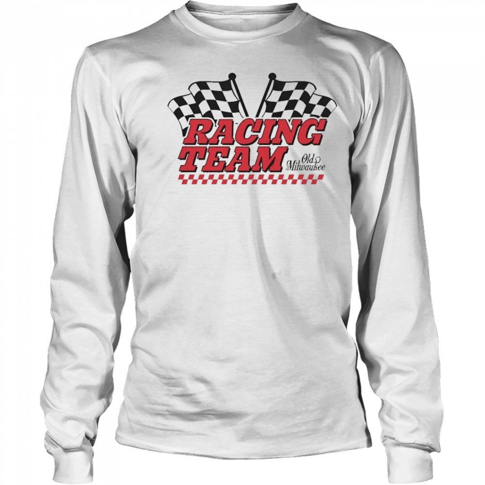 Old Milwaukee Racing Team T-shirt Long Sleeved