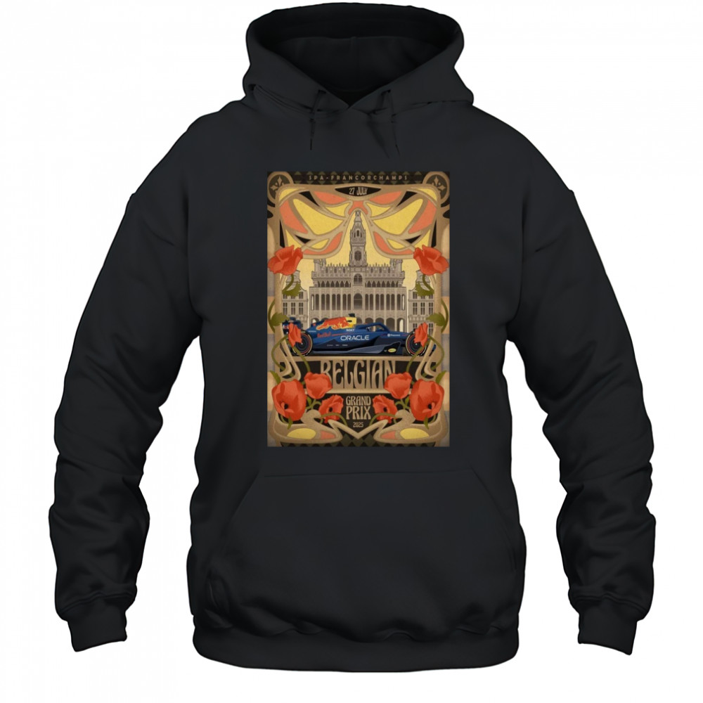 Oracle Red Bull Racing Grand Prix 2025 Poster T-Shirt Hoodie