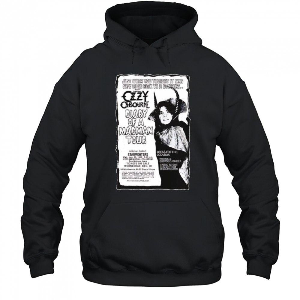 Ozzy Des Moines shirt Hoodie