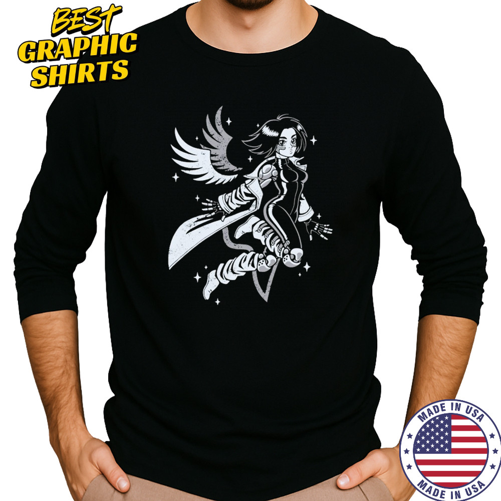 Peppermint Bubble Angelic T-Shirt Long Sleeved