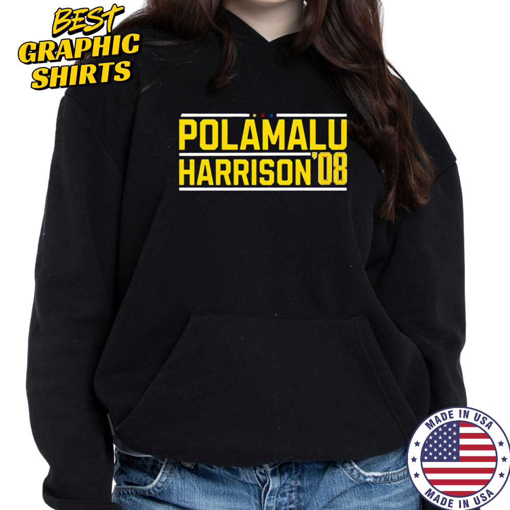 Pittsburgh Steelers Polamalu Harrison ’08 T-Shirt Sweatshirt