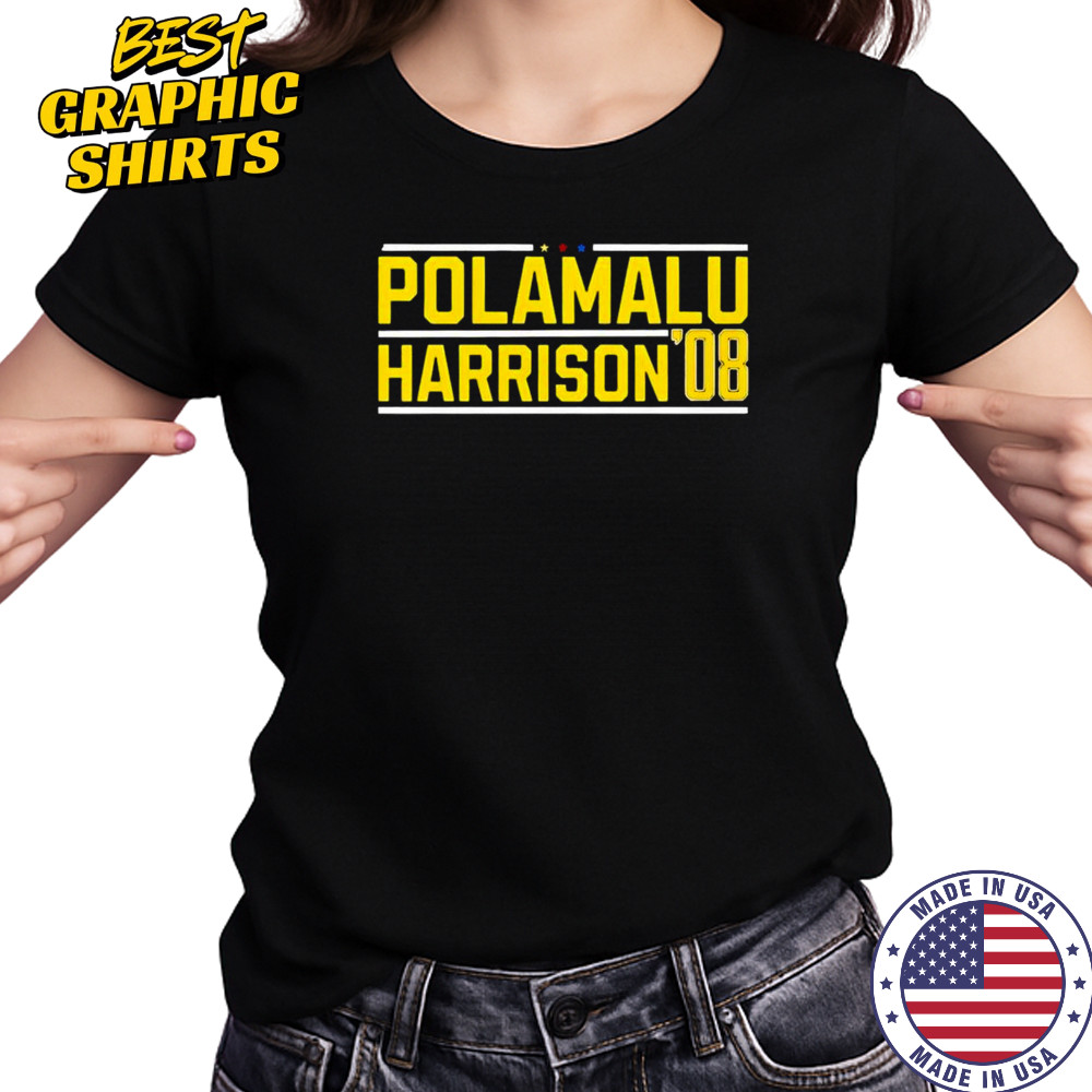 Pittsburgh Steelers Polamalu Harrison ’08 T-Shirt Women's T-shirt