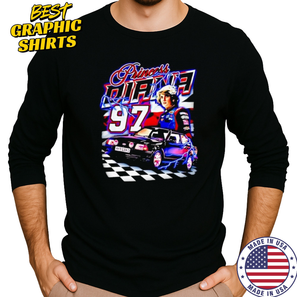 Princess diana racing shirt Long Sleeved