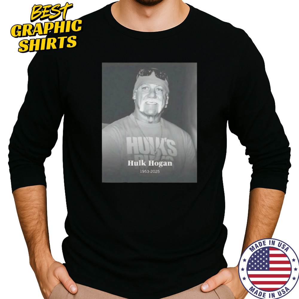 Pro wrestling Hulk Hogan 1953 2025 shirt Long Sleeved