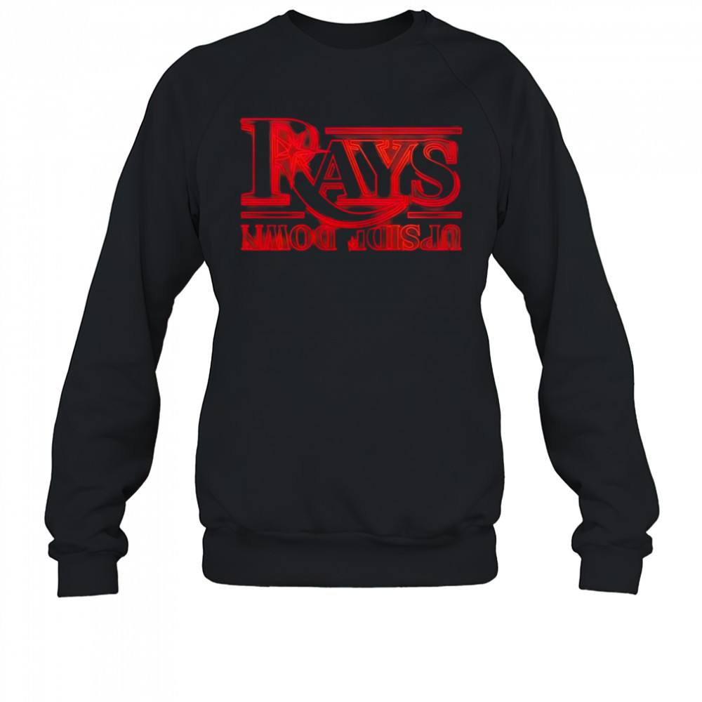 Rays x Stranger Things upside down shirt Sweatshirt