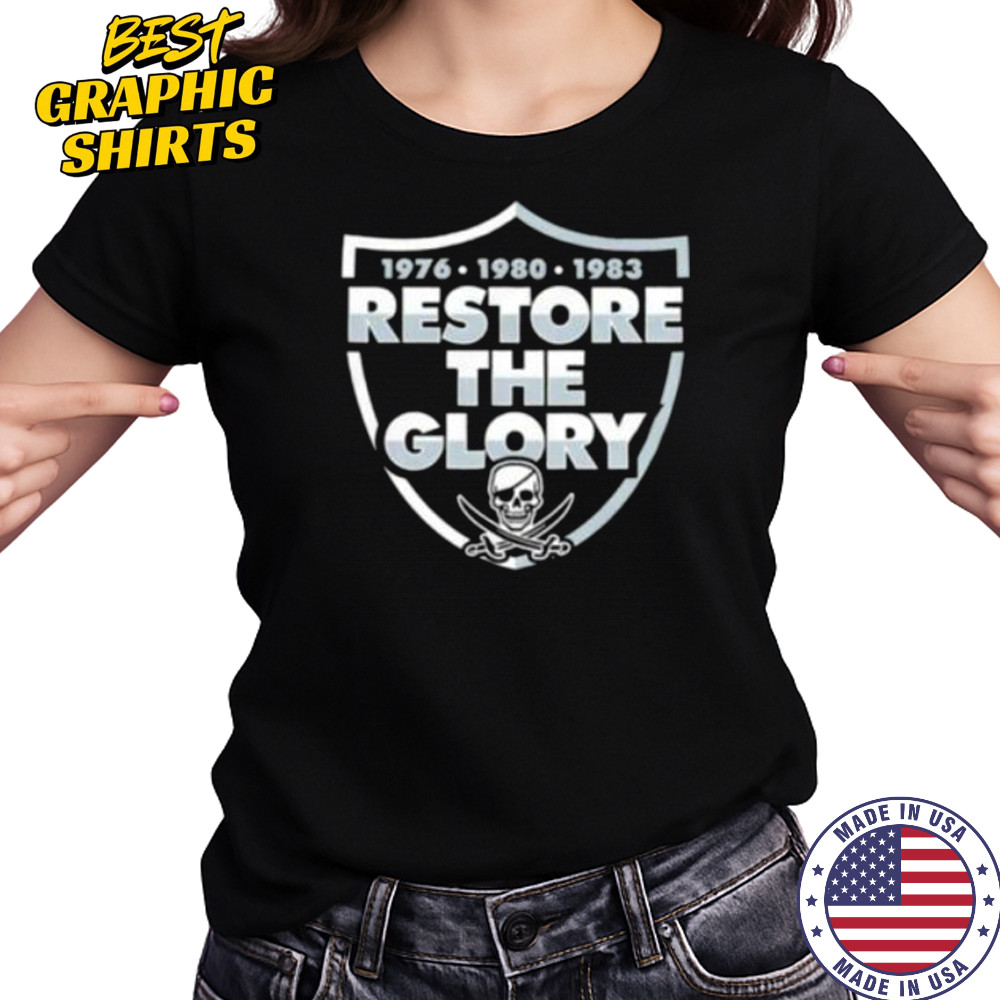 Restore The Glory Las Vegas Raiders shirt Women's T-shirt