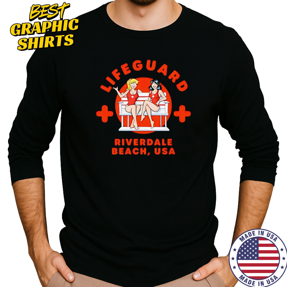 Riverdale Lifeguard beach USA shirt Long Sleeved