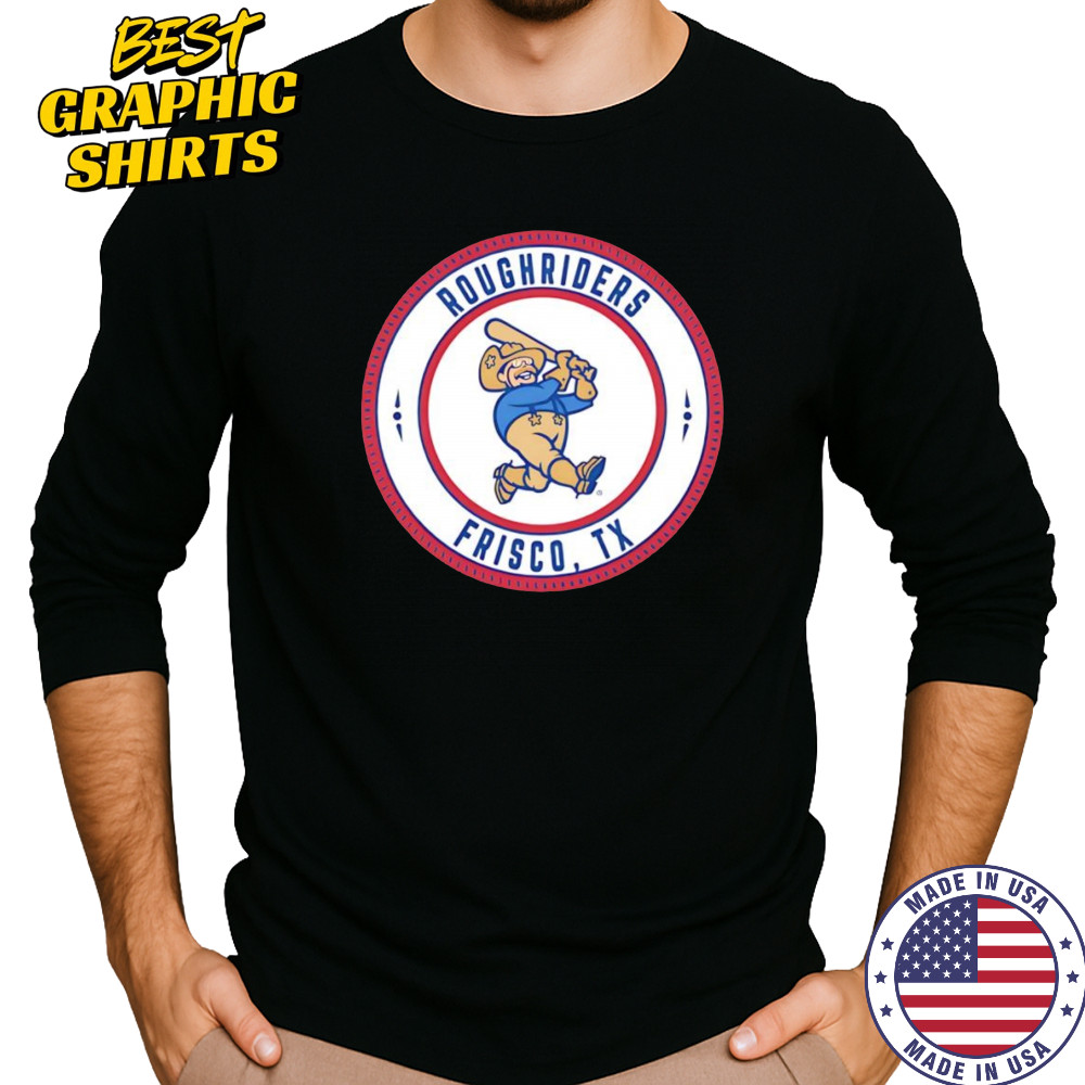 Roughriders Frisco 108 Stitches Decal shirt Long Sleeved