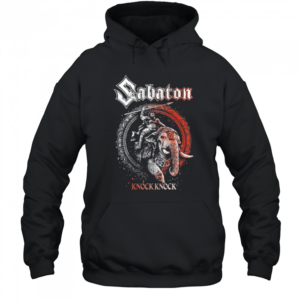 Sabaton Knock Knock Elephant T-Shirt Hoodie