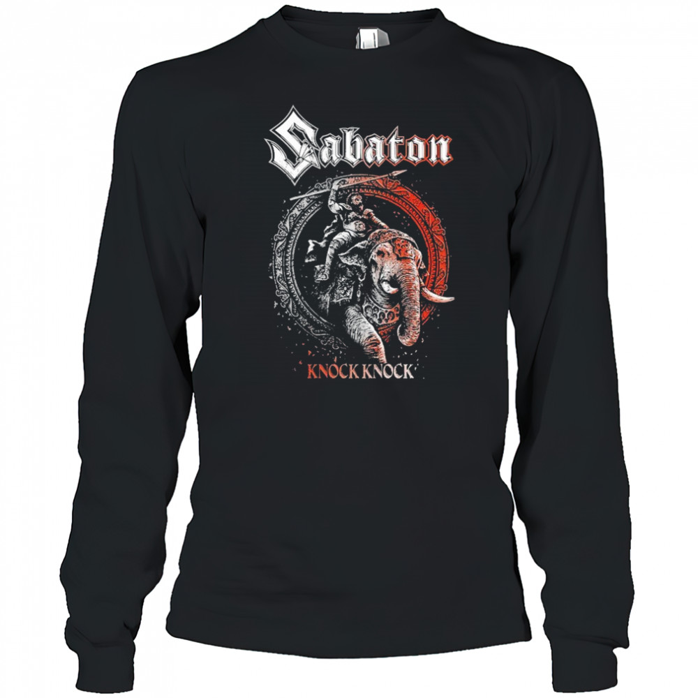 Sabaton Knock Knock Elephant T-Shirt Long Sleeved