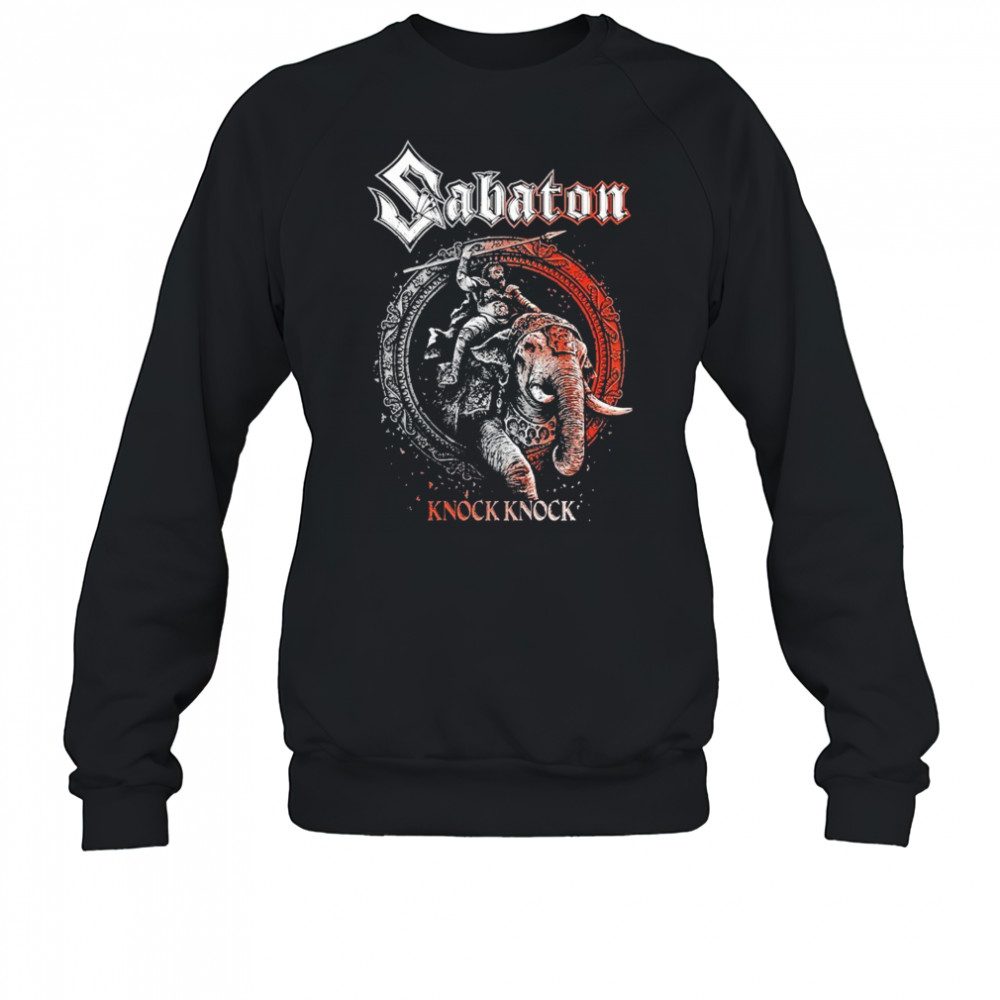 Sabaton Knock Knock Elephant T-Shirt Sweatshirt