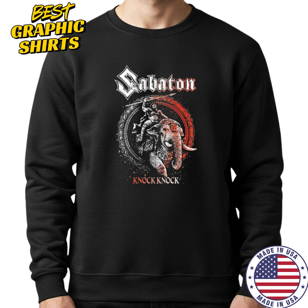 Sabaton Knock Knock Elephant T-Shirt Hoodie