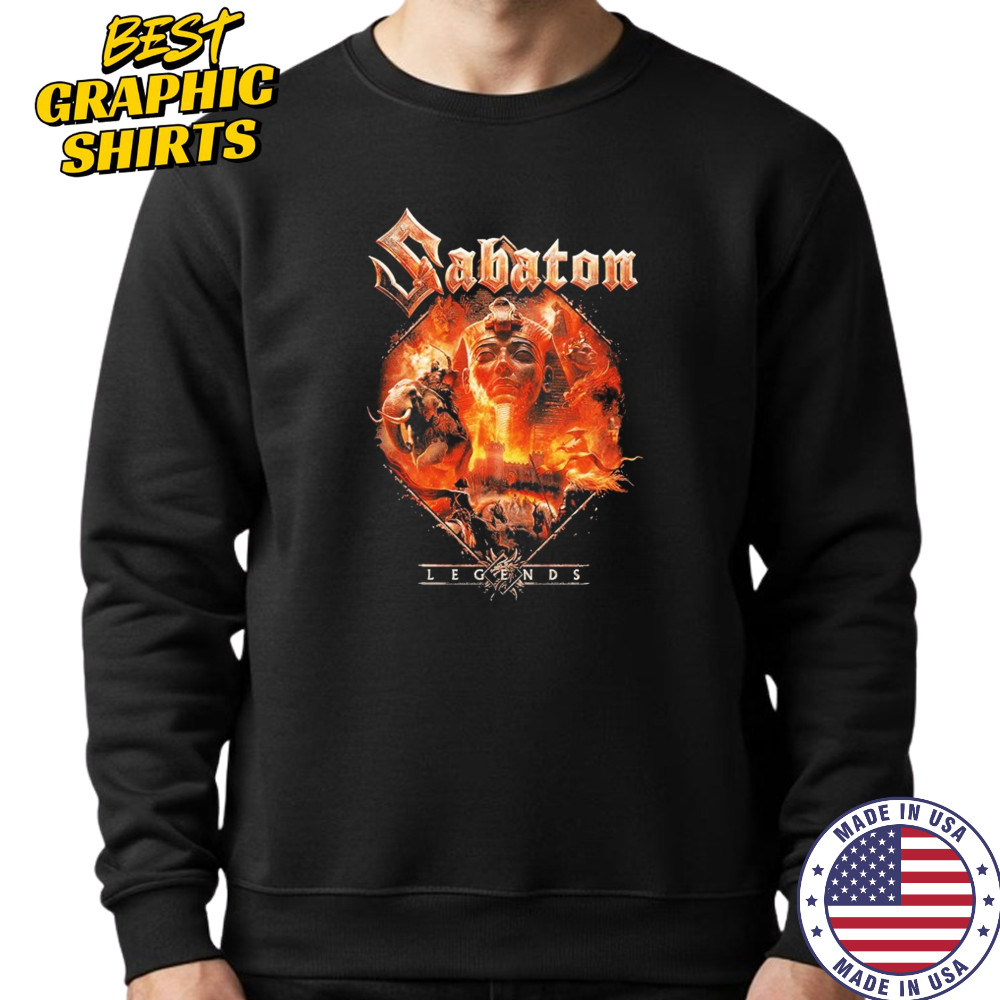 Sabaton Legends Never Die Pharaoh T-shirt Hoodie