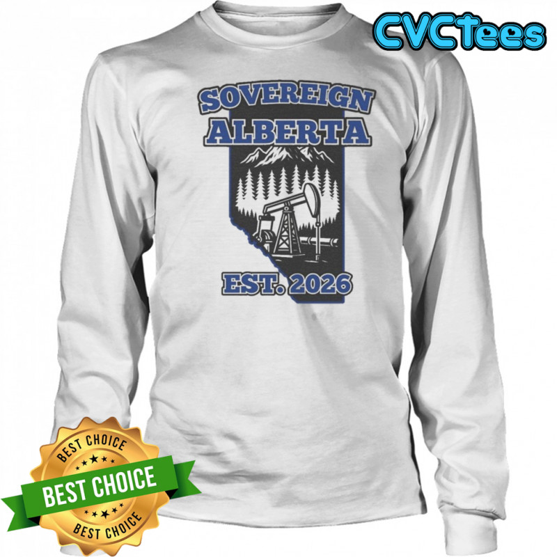 Sovereign Alberta Est 2026 T-shirt Long Sleeved