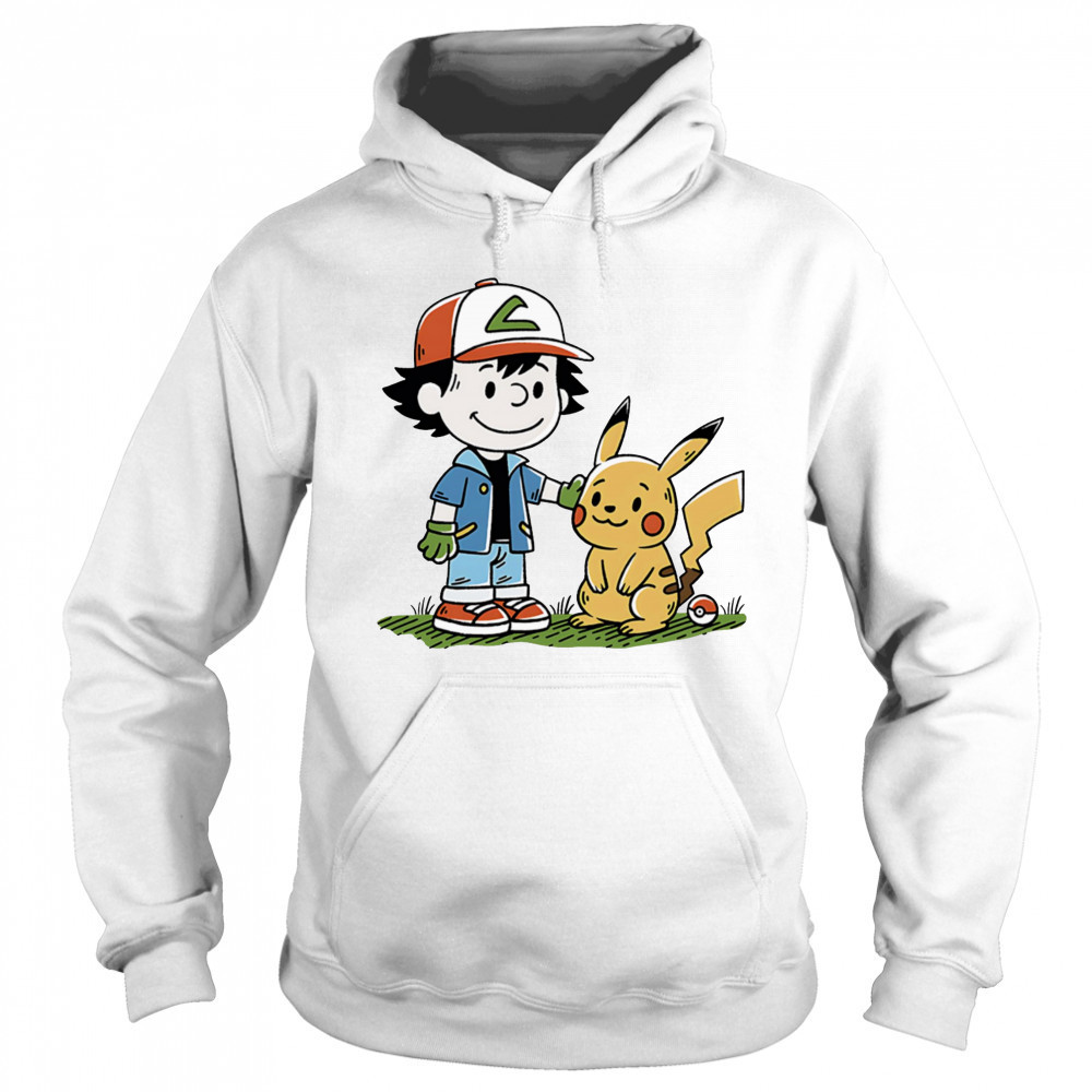 Strong Friendship Satoshi and Pikachu shirt Sweatshirt