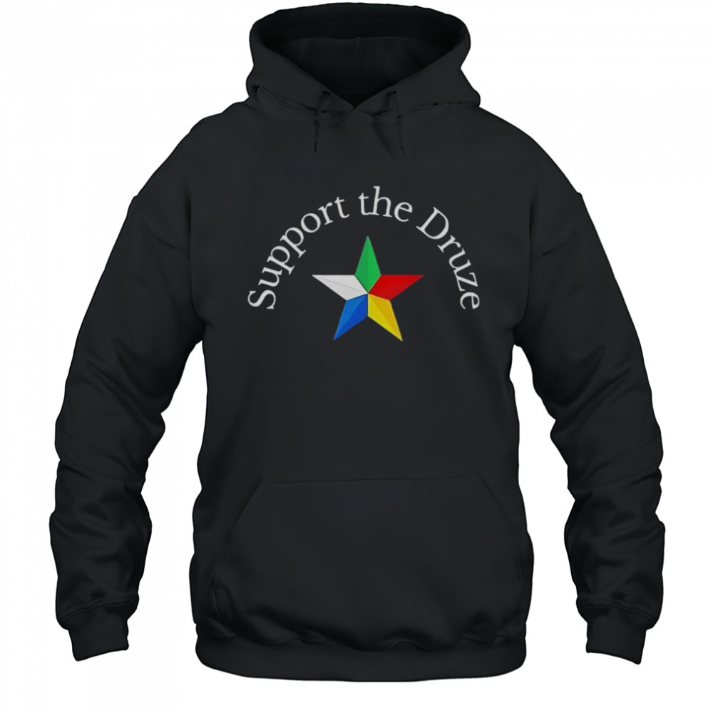 Support The Druze Traditional Flag Star Culture Pride T-Shirt Hoodie