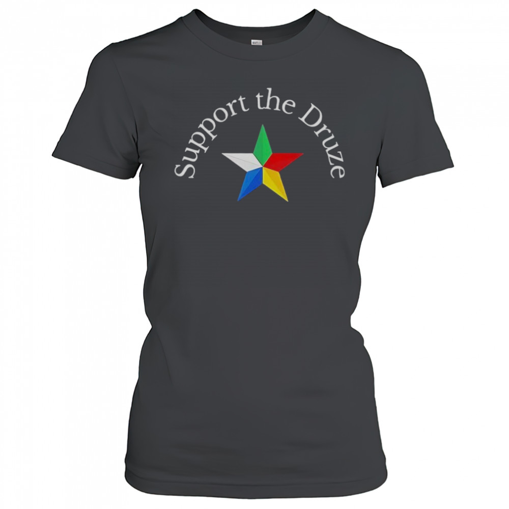 Support The Druze Traditional Flag Star Culture Pride T-Shirt Women's T-shirt