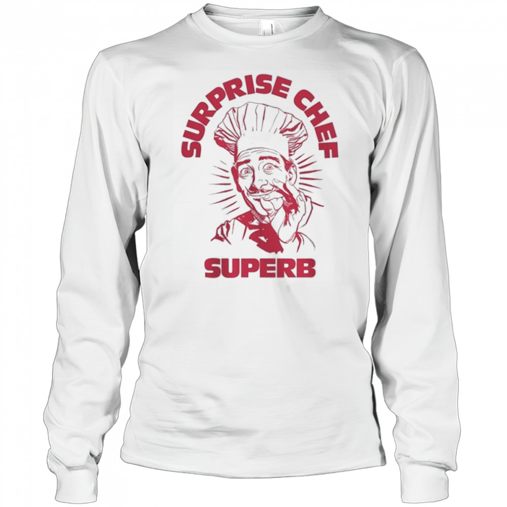 Surprise Chef Kiss Cigarettes T-shirt Long Sleeved