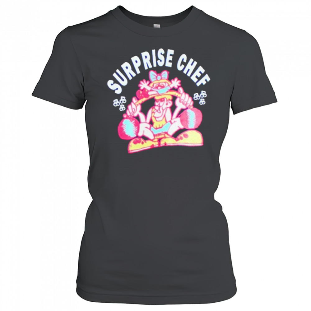 Surprise Chef Superb Hood T-shirt Women's T-shirt