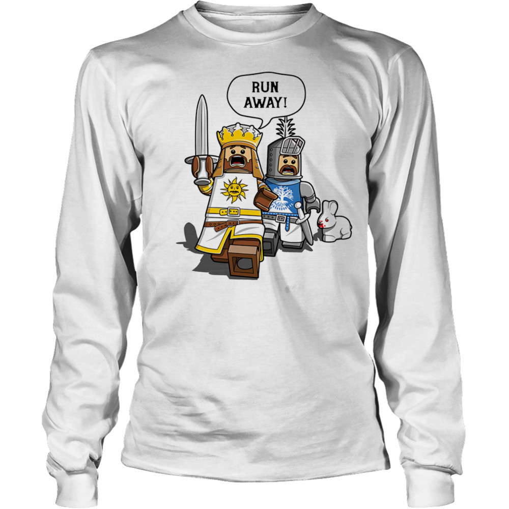 The Cowardly King Lego shirt Long Sleeved