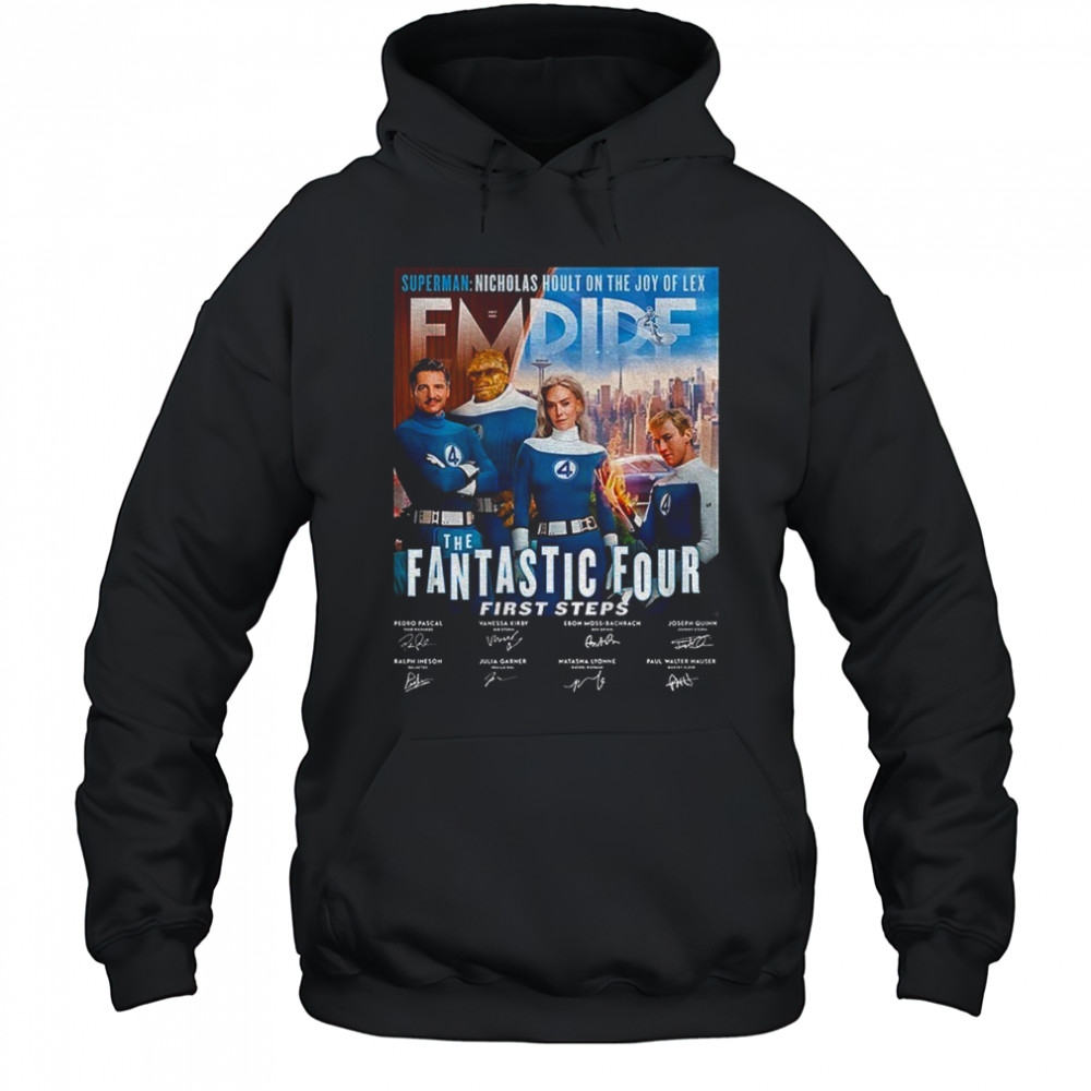 The Fantastic Four First Steps Superman nicholas hoult on the joy of lex signatures shirt Hoodie