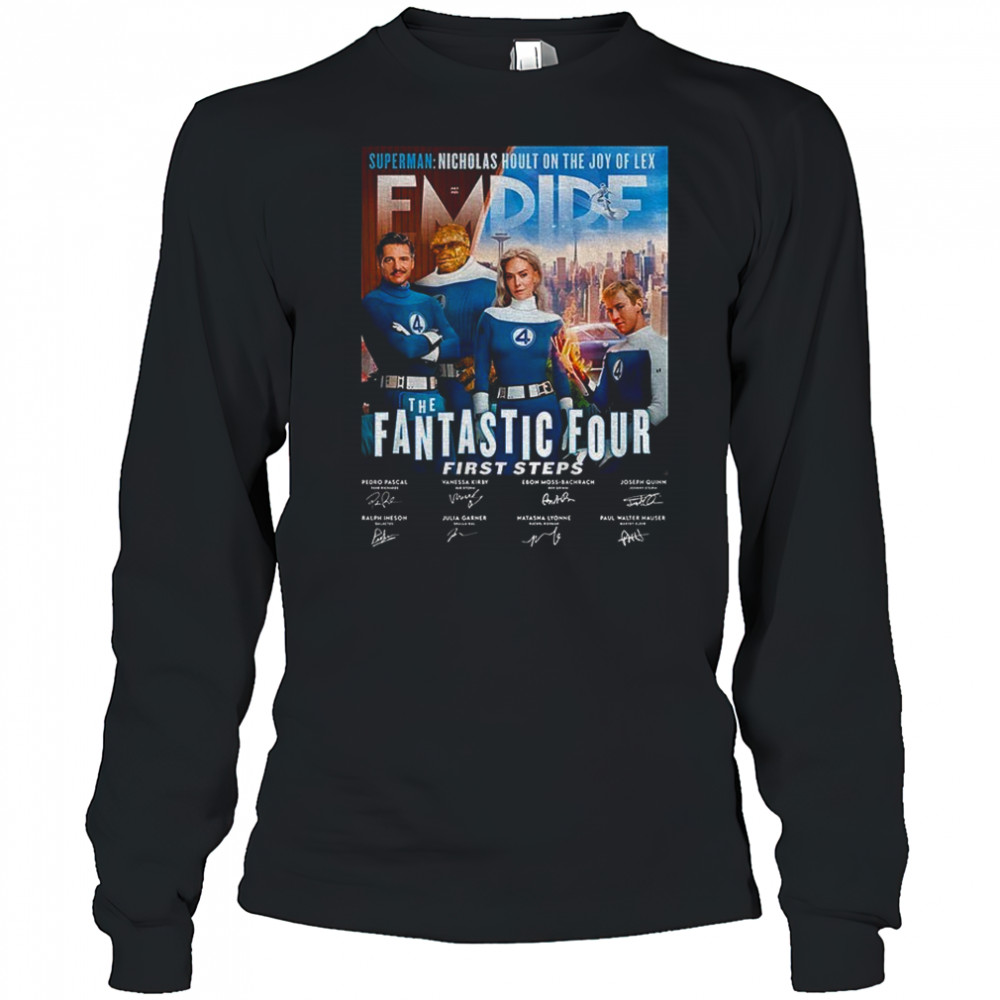 The Fantastic Four First Steps Superman nicholas hoult on the joy of lex signatures shirt Long Sleeved