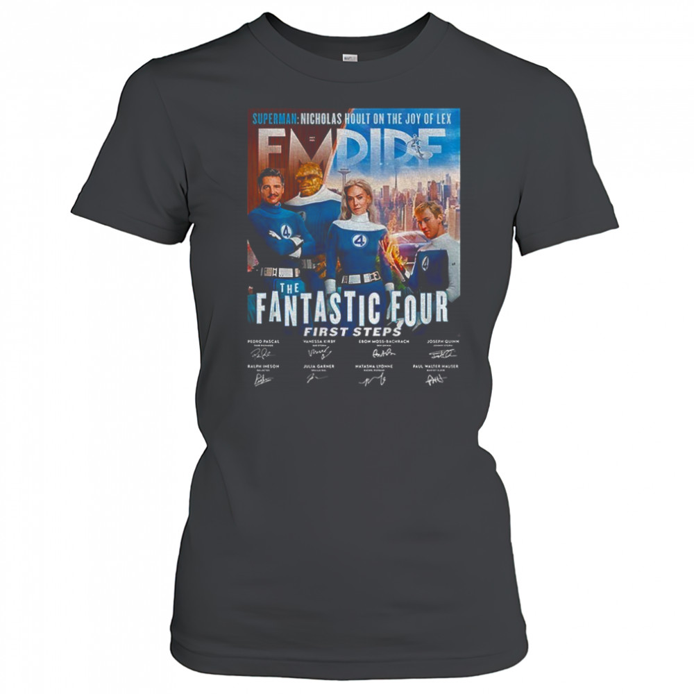 The Fantastic Four First Steps Superman nicholas hoult on the joy of lex signatures shirt Women's T-shirt