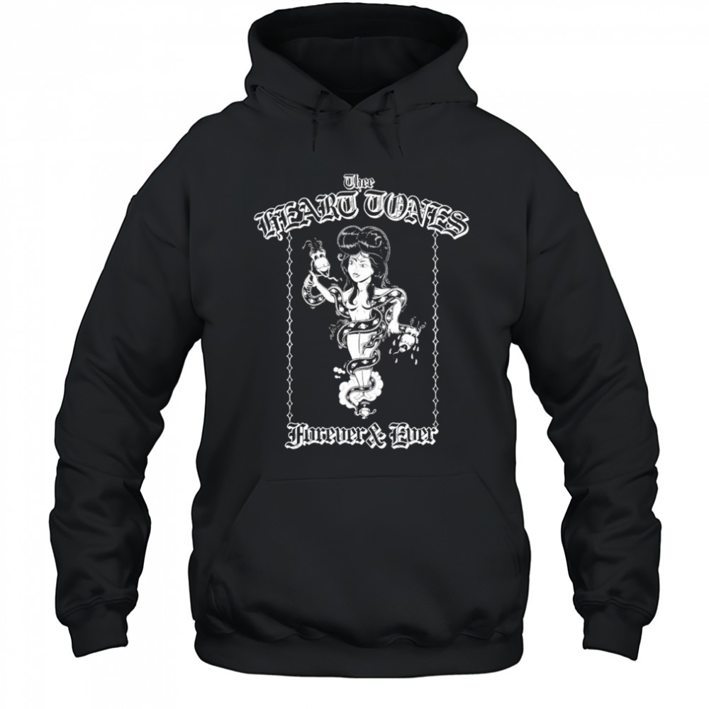 Thee Heart Tones Serpent Lady T-shirt Hoodie