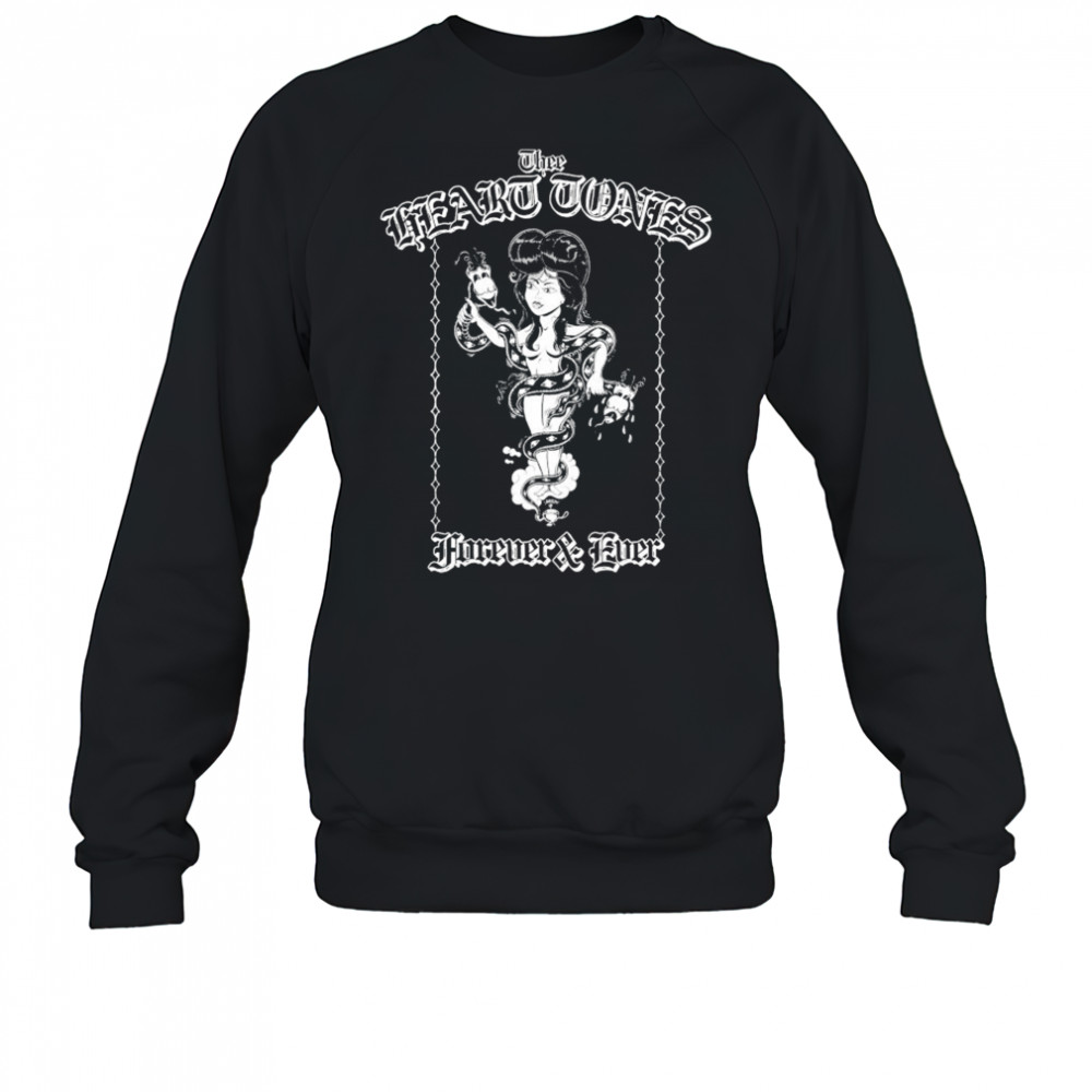 Thee Heart Tones Serpent Lady T-shirt Sweatshirt