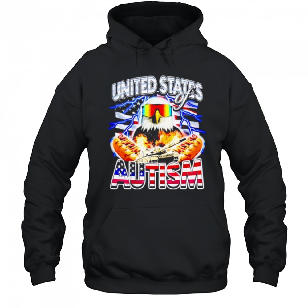 United states of autism shirt Hoodie
