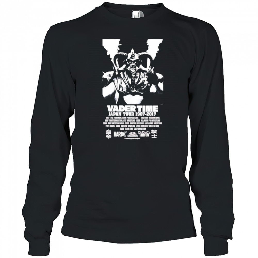 Vader X Triple Crown shirt Long Sleeved