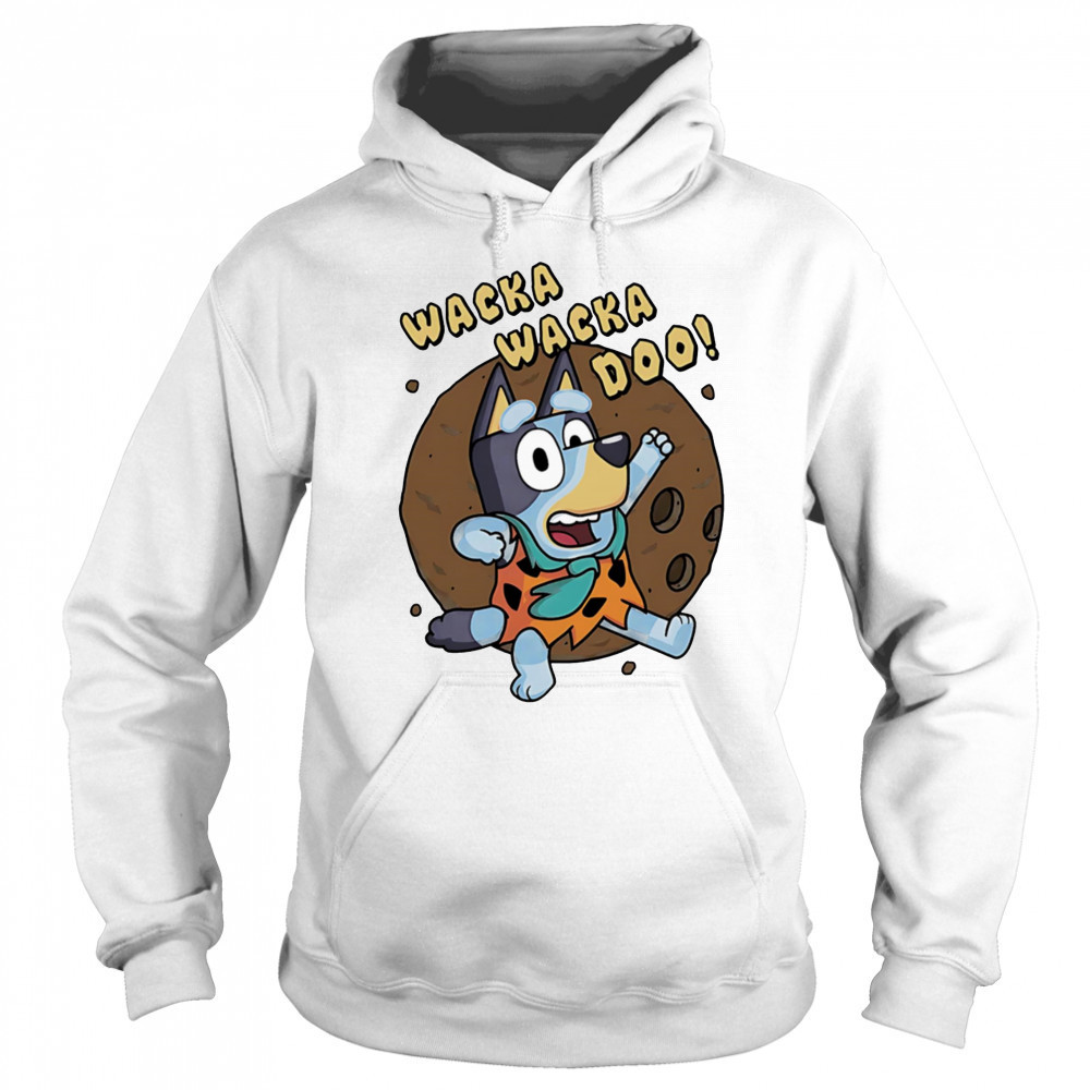 Wacka Wacka Doo Bluey Fred Flintstone shirt Sweatshirt
