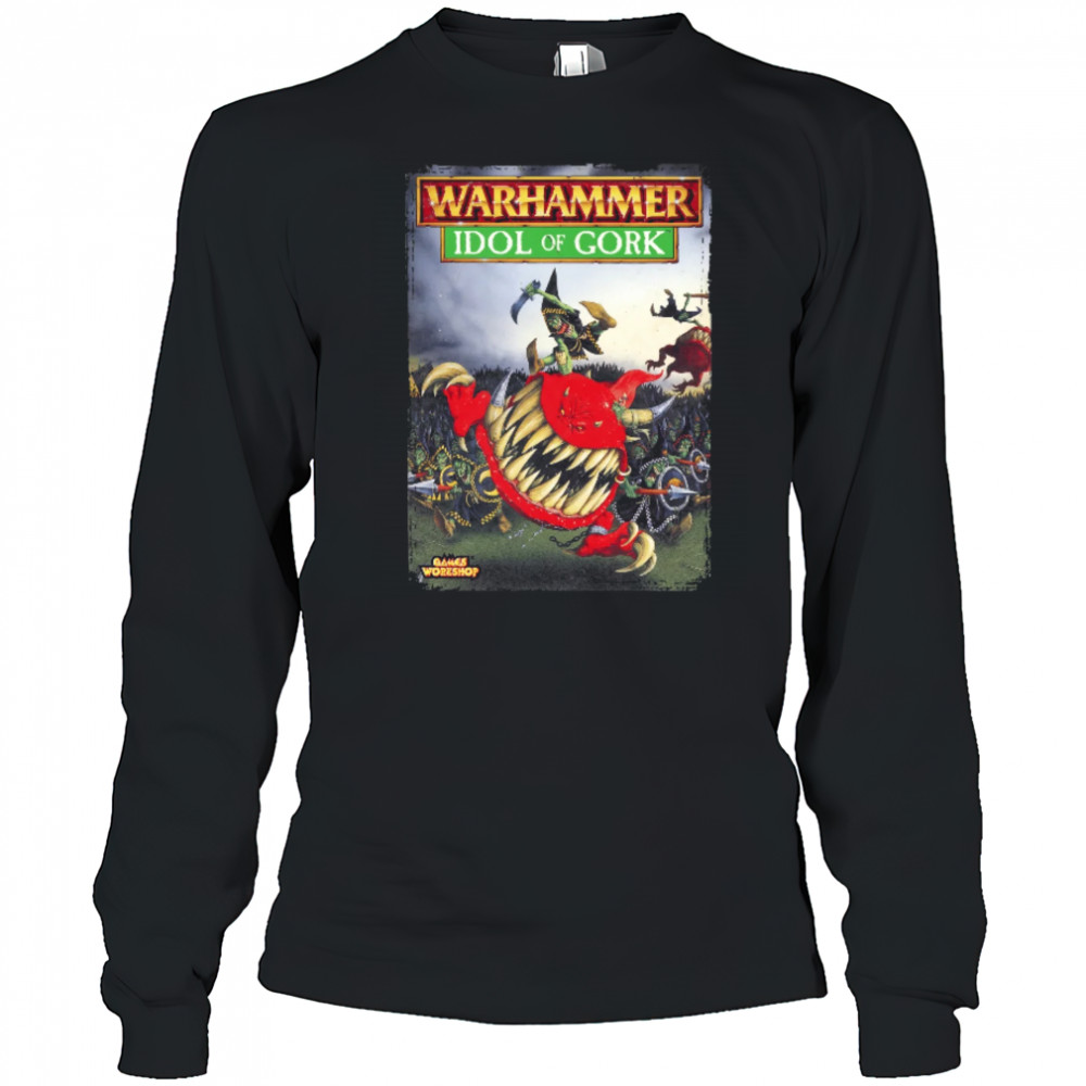 Warhammer Fantasy Battle 5th Edition Idol Of Gork T-Shirt Long Sleeved