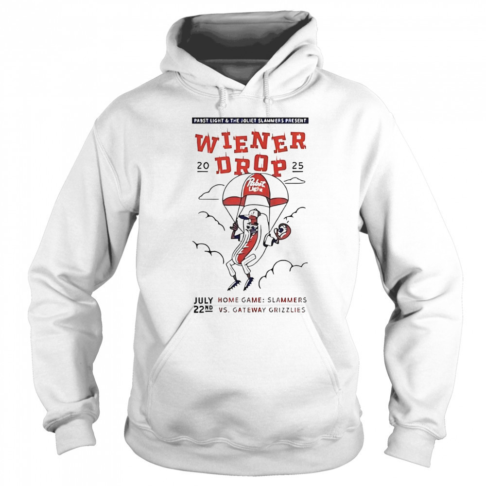 Wiener Drop Home Game Slammers Vs Gateway Grizzlies T-Shirt Sweatshirt