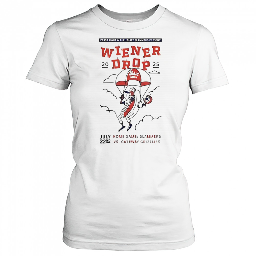 Wiener Drop Home Game Slammers Vs Gateway Grizzlies T-Shirt Women's T-shirt