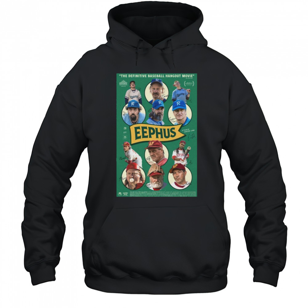 2025 Eephus Signed Poster Director Carson Lund T-Shirt Hoodie