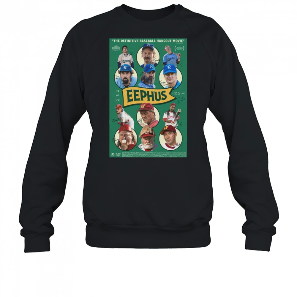 2025 Eephus Signed Poster Director Carson Lund T-Shirt Sweatshirt