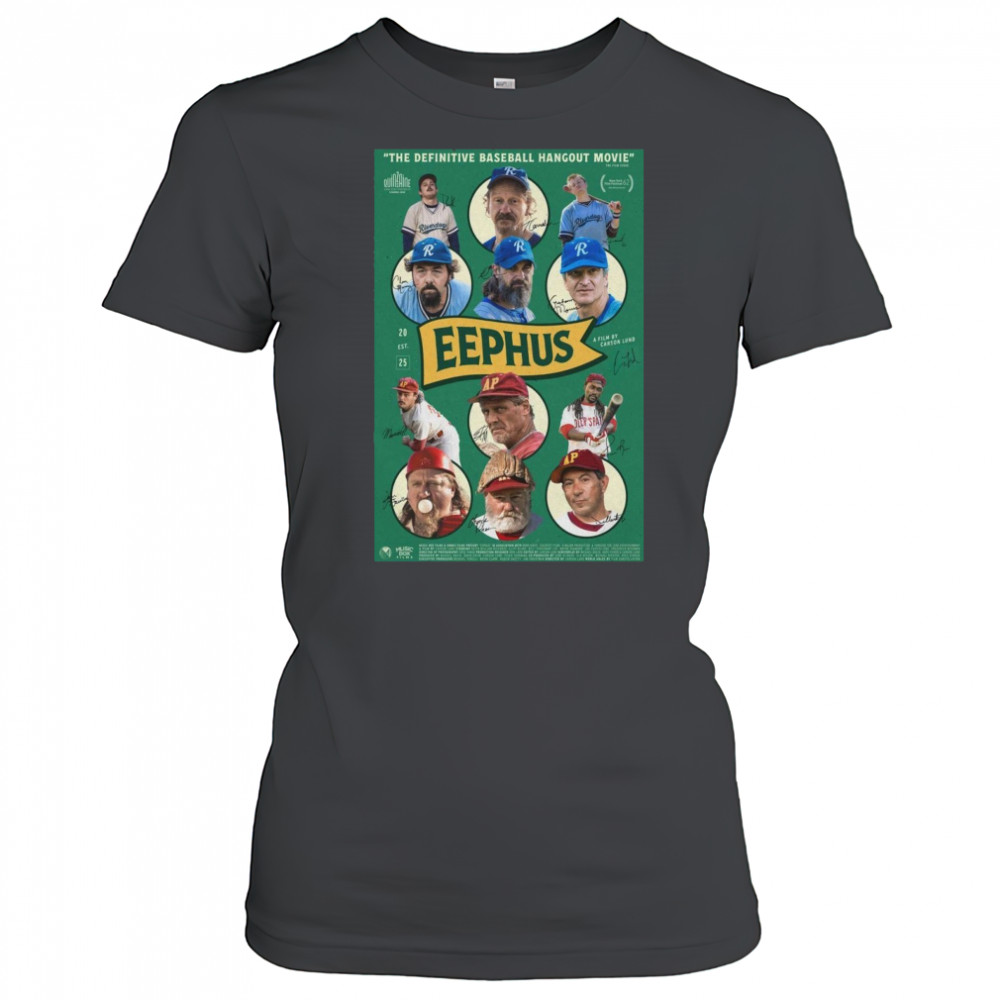 2025 Eephus Signed Poster Director Carson Lund T-Shirt Women's T-shirt