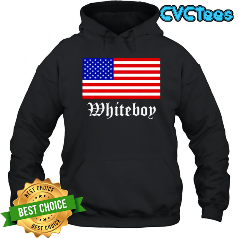 American Flag Whiteboy shirt Hoodie