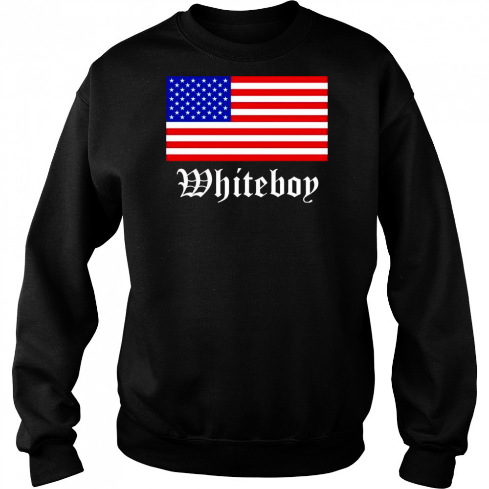 American Flag Whiteboy shirt Hoodie