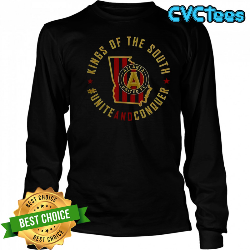 Atlanta United FC Unite And Conquer T-Shirt Long Sleeved