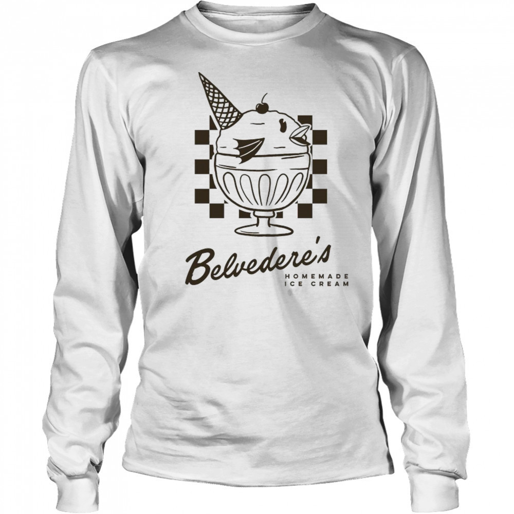 Belvedere’s Homemade Ice Cream T-shirt Long Sleeved