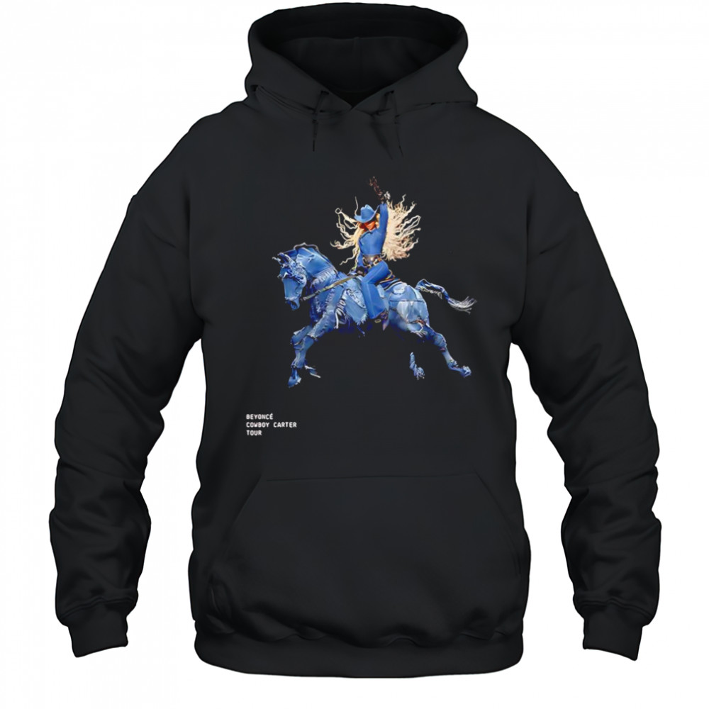 Beyoncé Denim Horse graphic shirt Hoodie