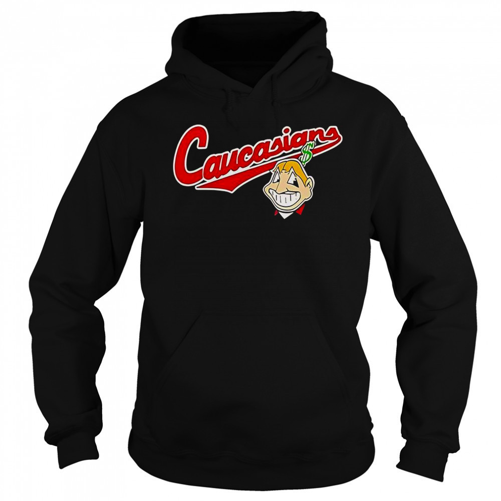 Bomani Jones Caucasians Chief Wahoo Logo T-Shirt Sweatshirt